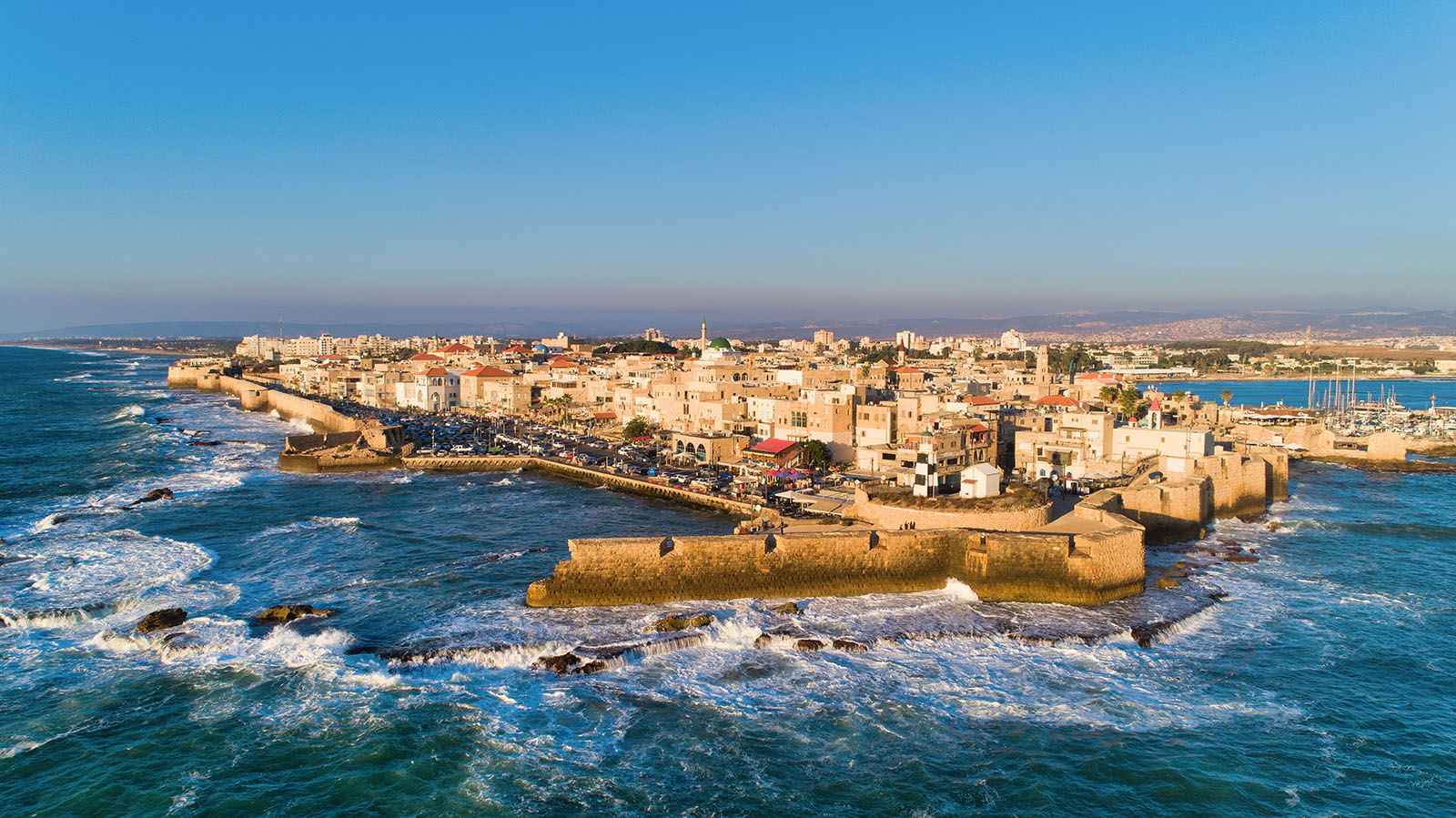 Acre old City Aerial view