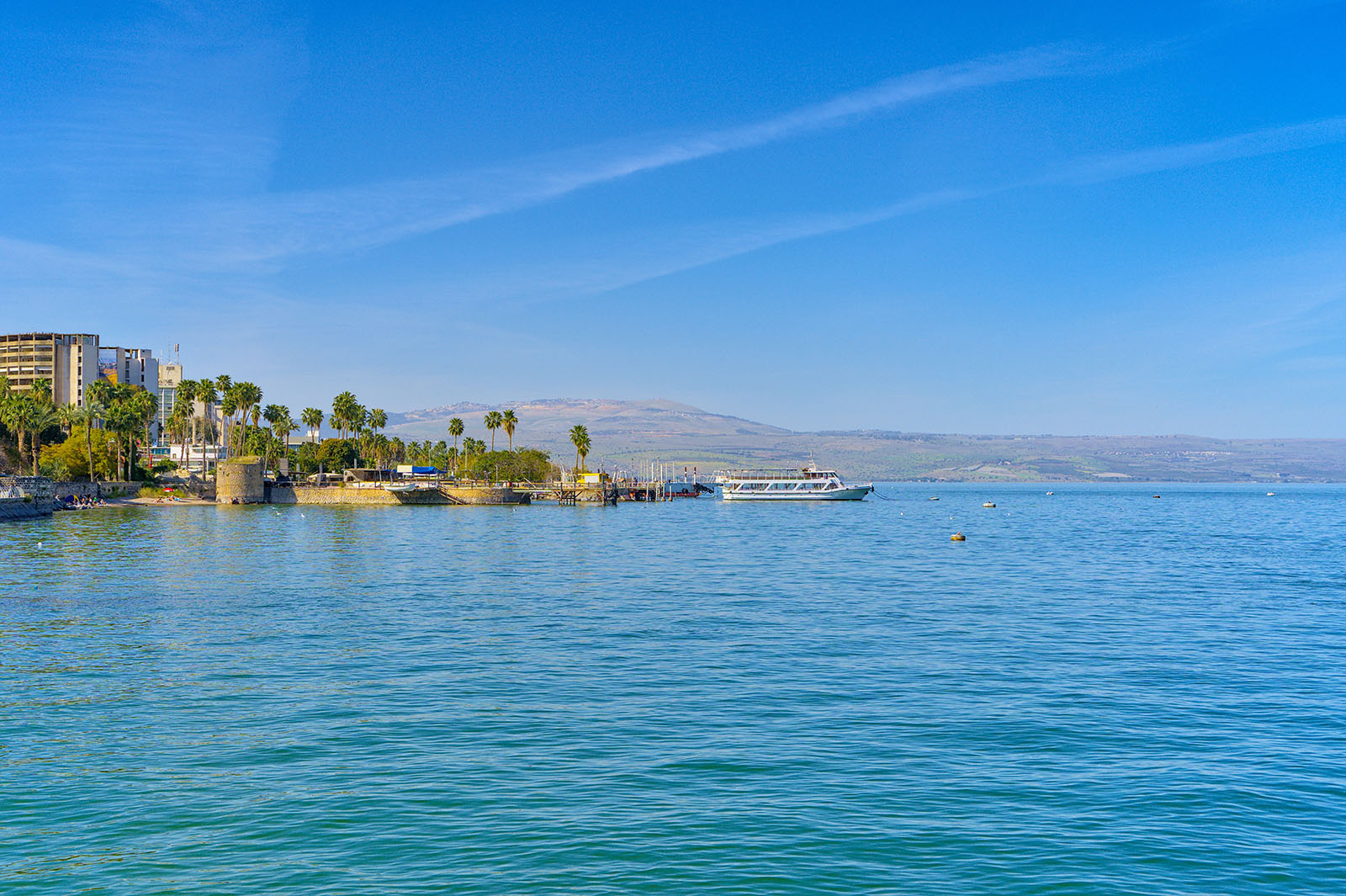 The Sea of Galilee<br />

