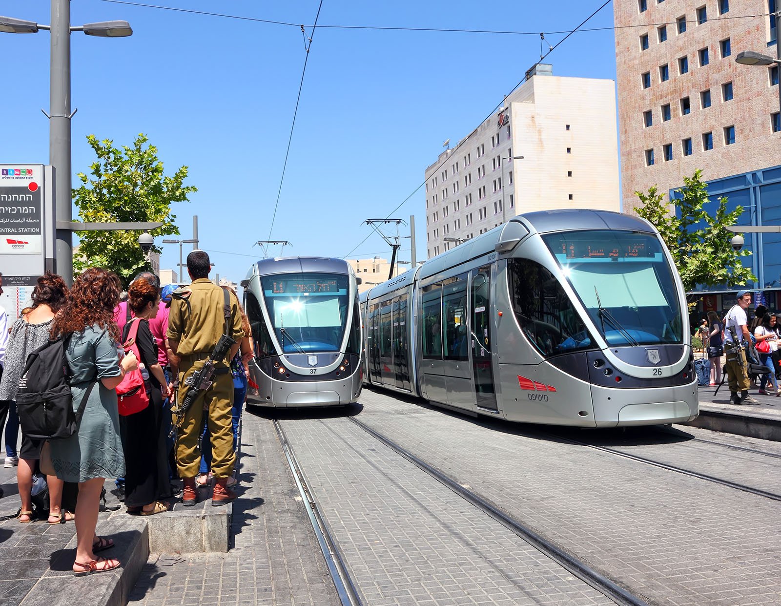 Traveling Israel by Bus and Train
