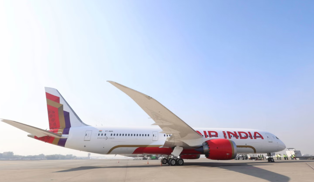 “Gleaming New Chapter”: Air India’s First Line-Fit Plane with Cabin Upgrades Lands in New Delhi